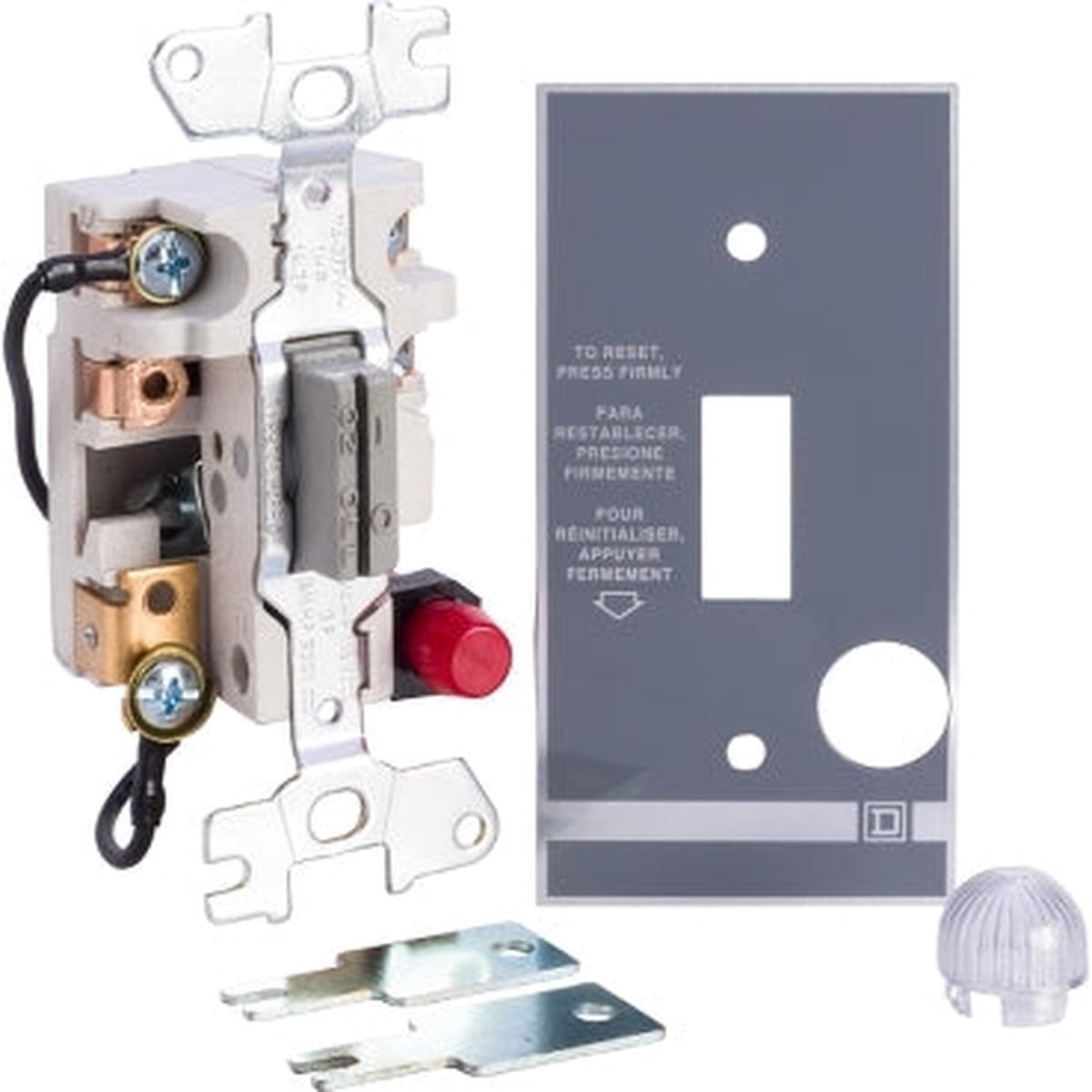 2510FO3P – Square D 2510F Manual Motor Starter 16A 277VAC 1P Key Operated Open