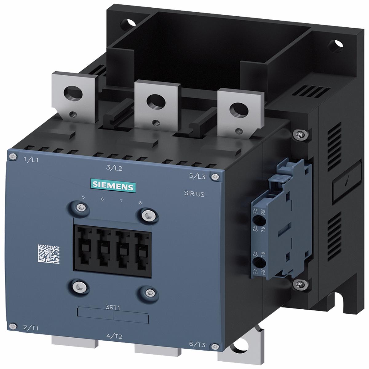 3RT1064-6AS36 – Siemens 225A 3-Pole Power Contactor 500-550V AC/DC Motor Control