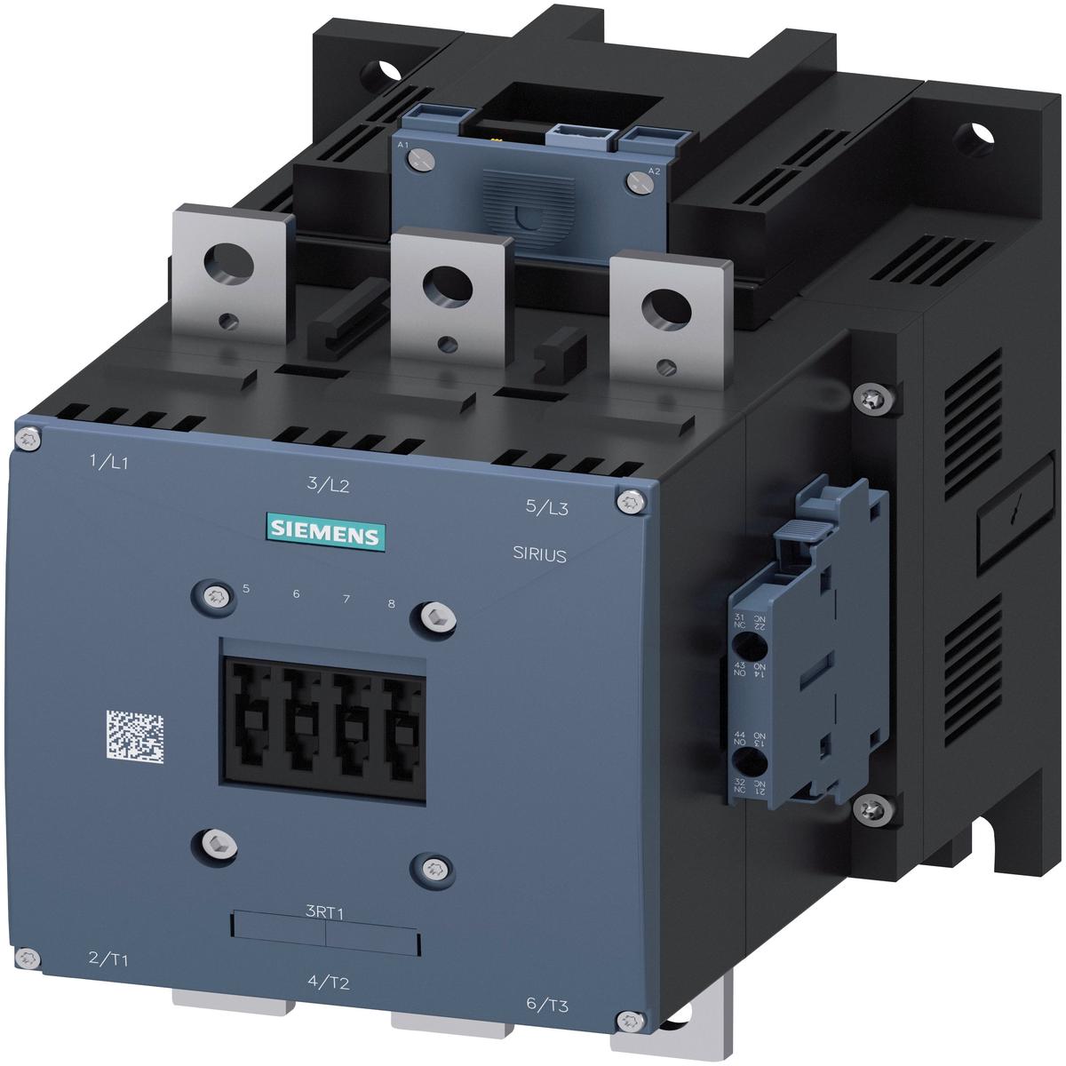 3RT1076-6NP36 – Siemens 500A 3-Pole S12 Power Contactor 200-277V AC/DC Coil
