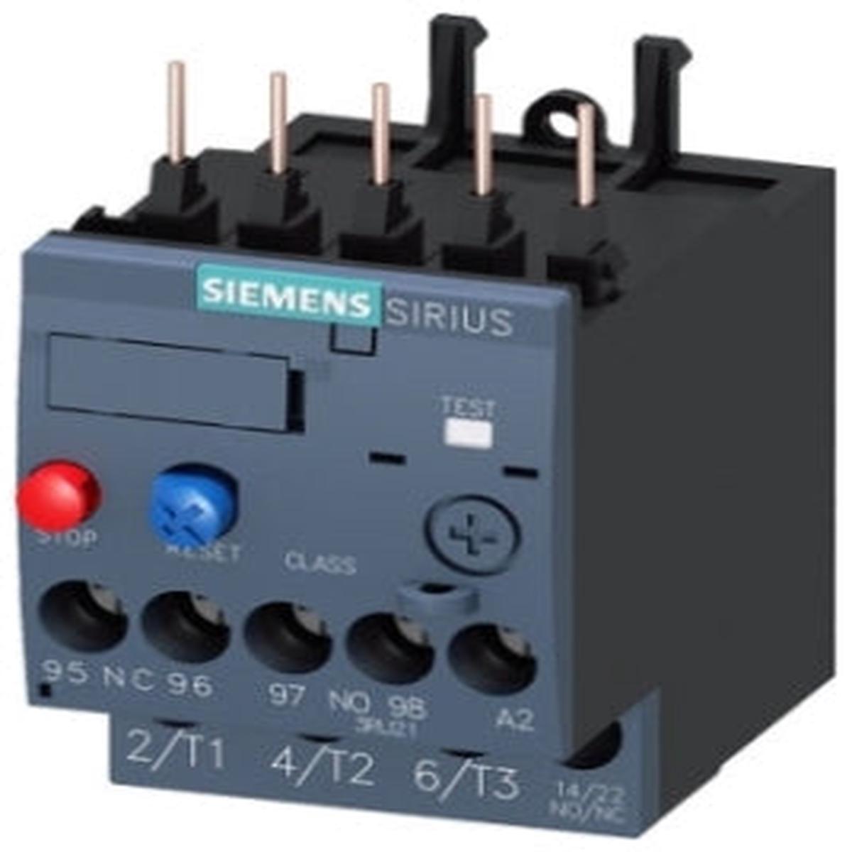 3RU21161CB0 – Siemens 1.8-2.5A 690VAC 3-Pole Thermal Overload Relay S00 Frame Class 10