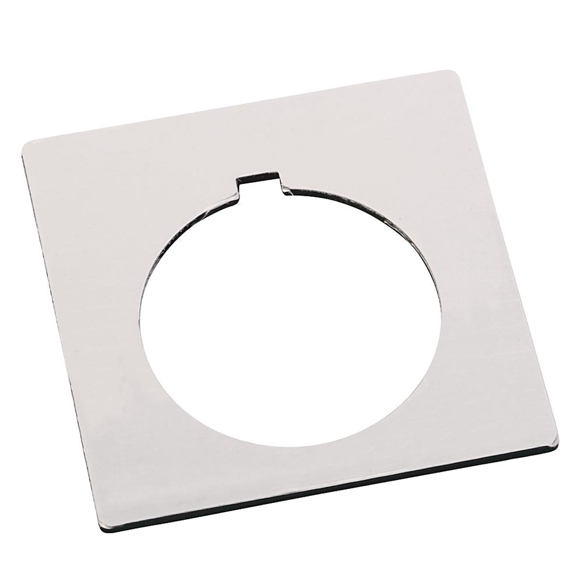 800H-W500 – Allen-Bradley 30 mm Push Button Standard Blank White Legend Plate for 800H Series
