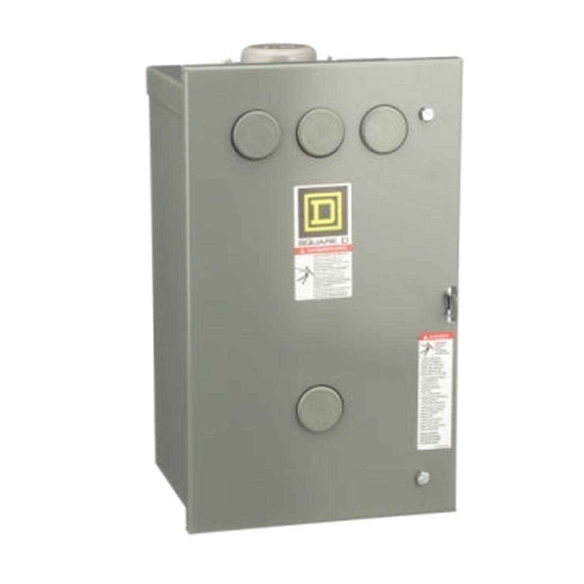 8903LH80V04 – Square D 30A 600V 8-Pole Type L Electrically Held Lighting Contactor NEMA 3R