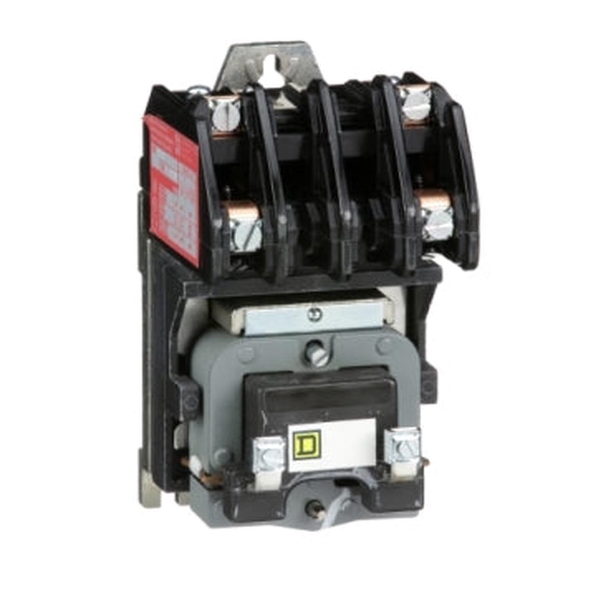 8903LO20V06 – Square D 30A 2-Pole 600V 440/480VAC Lighting Contactor