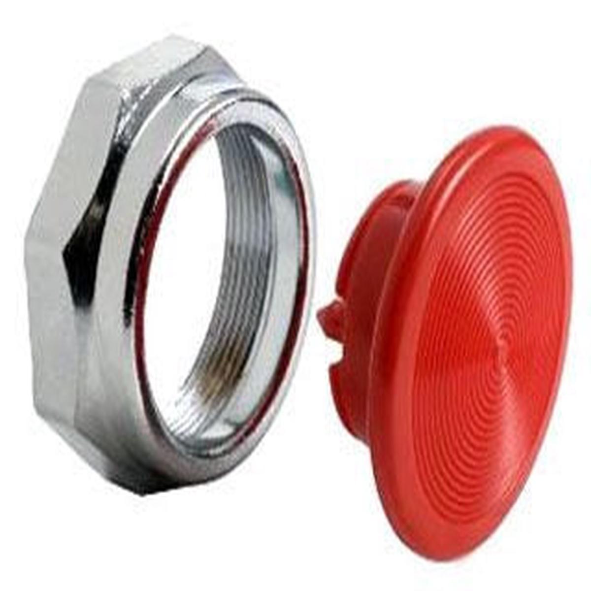 9001K16Y – Square D 30mm Yellow Mushroom Head Push Button, NEMA 4/4X/13, Harmony Series