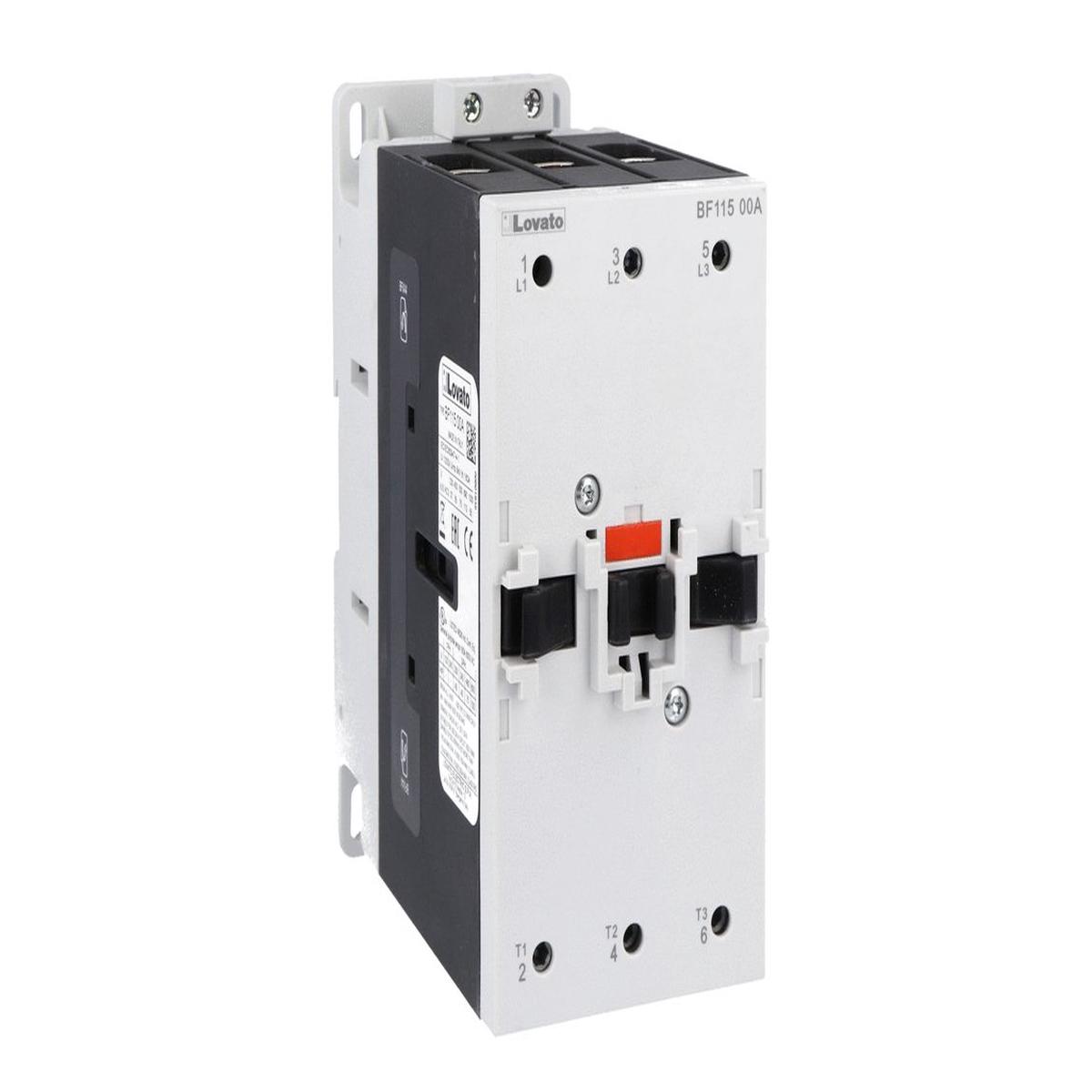 Lovato BF Series: 3 Pole Contactor, IEC – BF11500E024