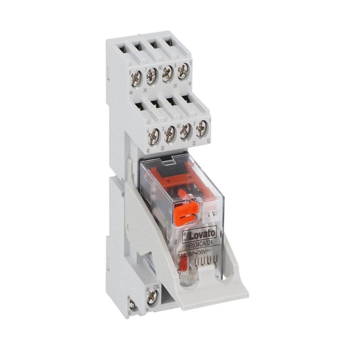 Lovato Electric Assembled industrial relay – HRA604CA230K4 (MOQ 5 pcs)