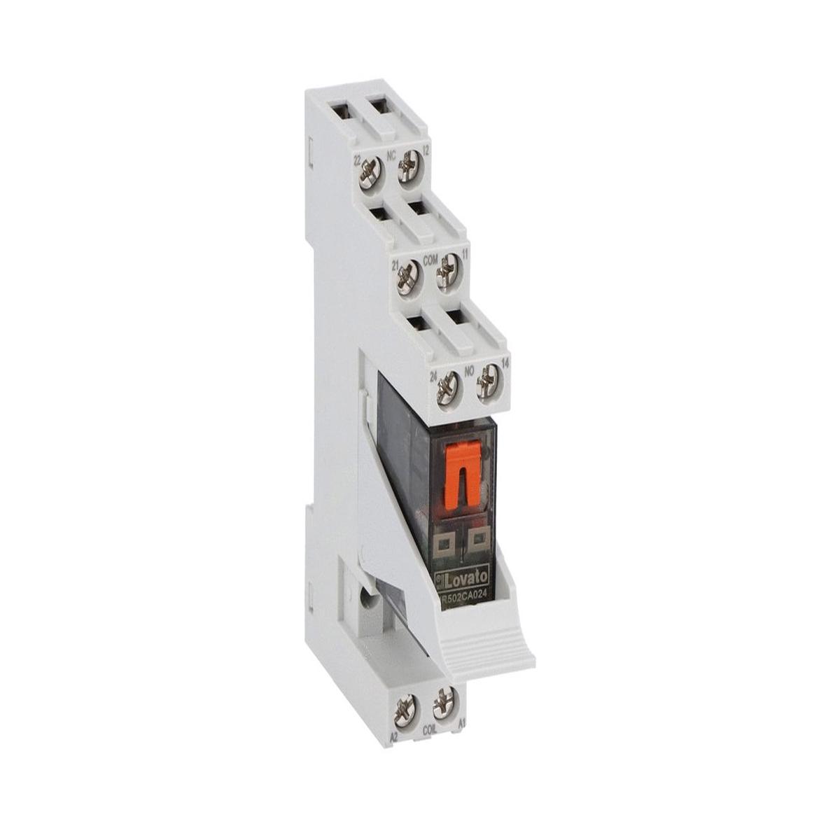 Lovato Electric Assembled miniature relay – HRA502CA230K4 (MOQ 5 pcs)