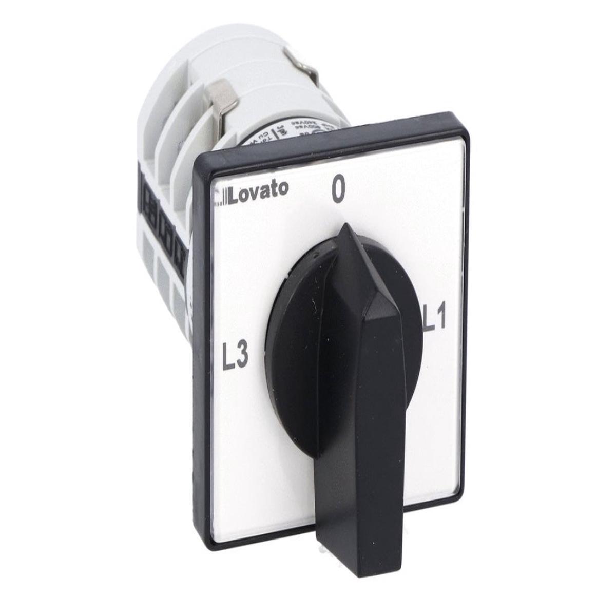 Lovato Electric: Rotary cam switch 7GN series, ammeter switch 16A – 7GN1298U
