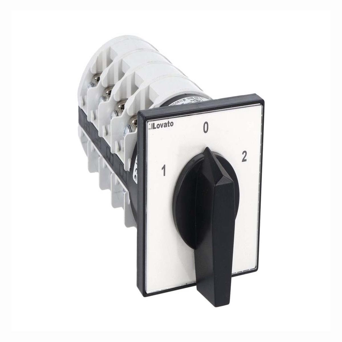 Lovato Electric: Rotary cam switch 7GN series, changeover switch 3 poles 125A – 7GN12553U