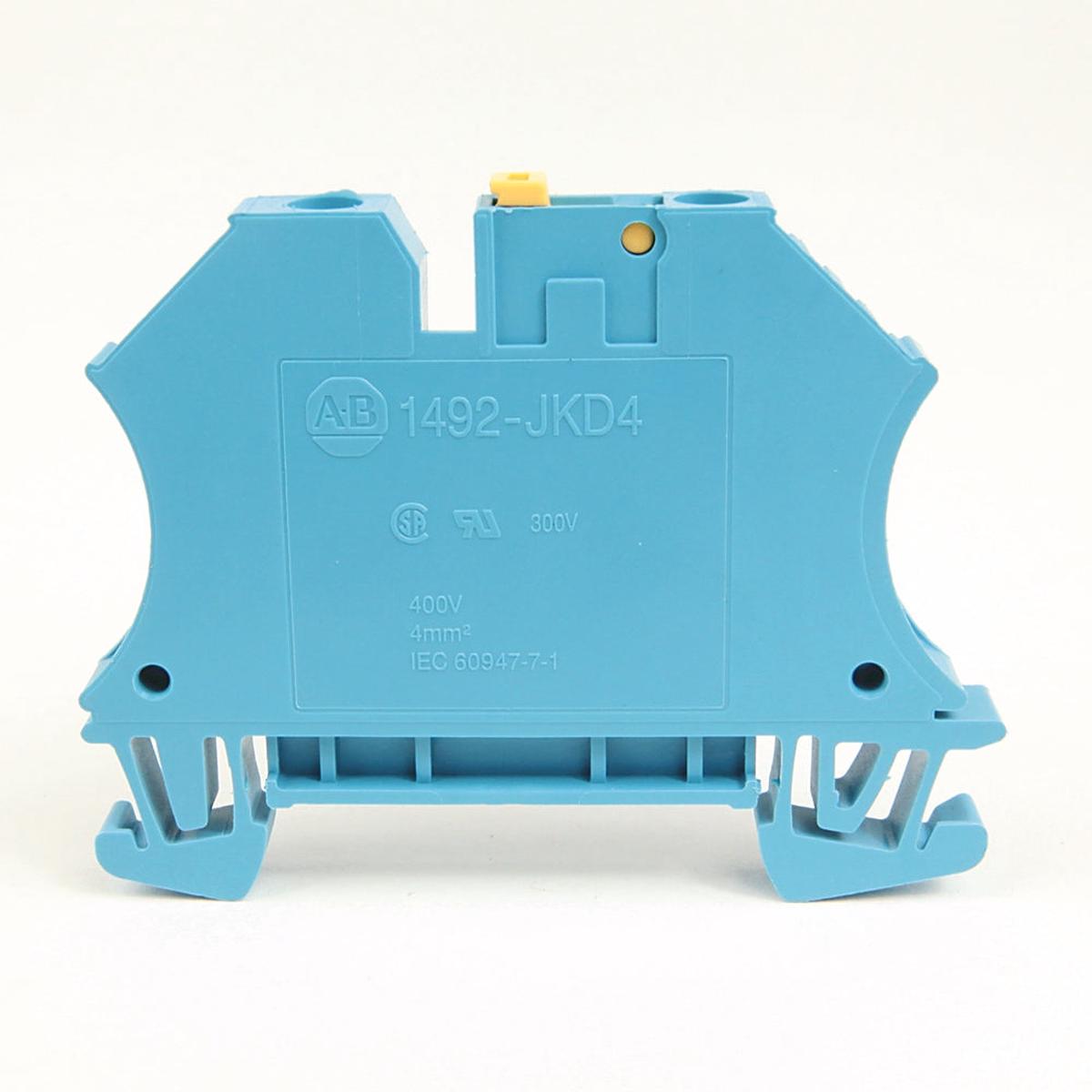 1492-JKD4 – Allen-Bradley 22A 600V Single Pole Knife Disconnect Terminal Block