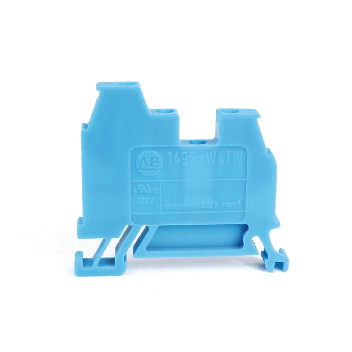 1492W4BL – Allen-Bradley 30A Motor Control Terminal Block, 1 Pole, Screw Connection, FB Frame Compatible