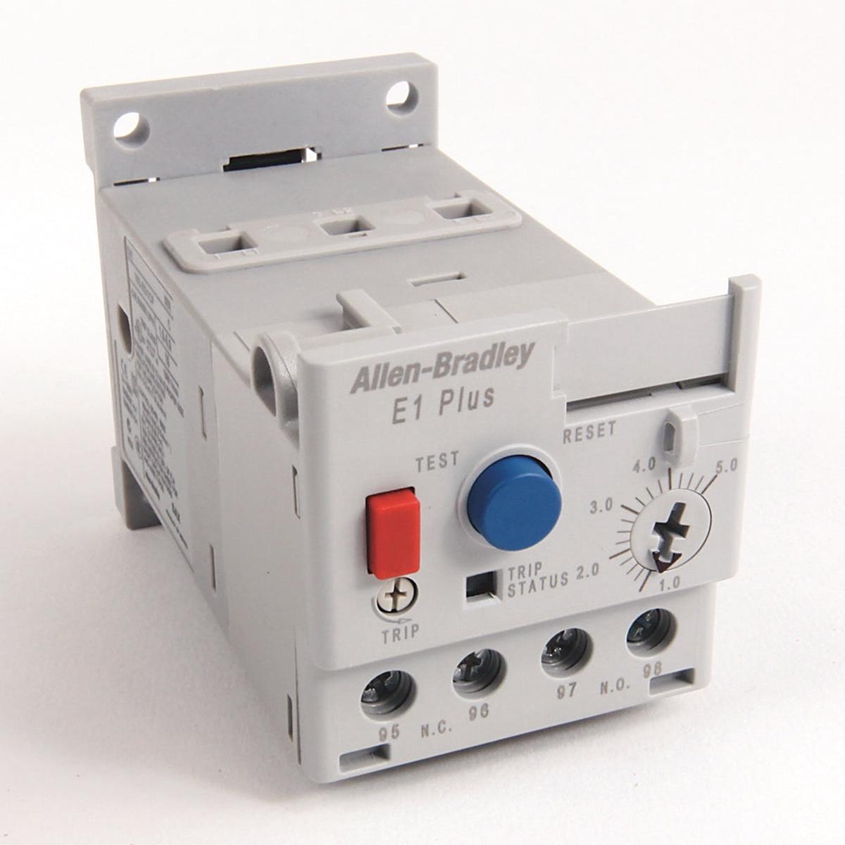 193-ED1CB – Allen-Bradley E1 Plus 1-5 Amp 3-Phase IEC Overload Relay Manual Reset 690V Trip Class 10