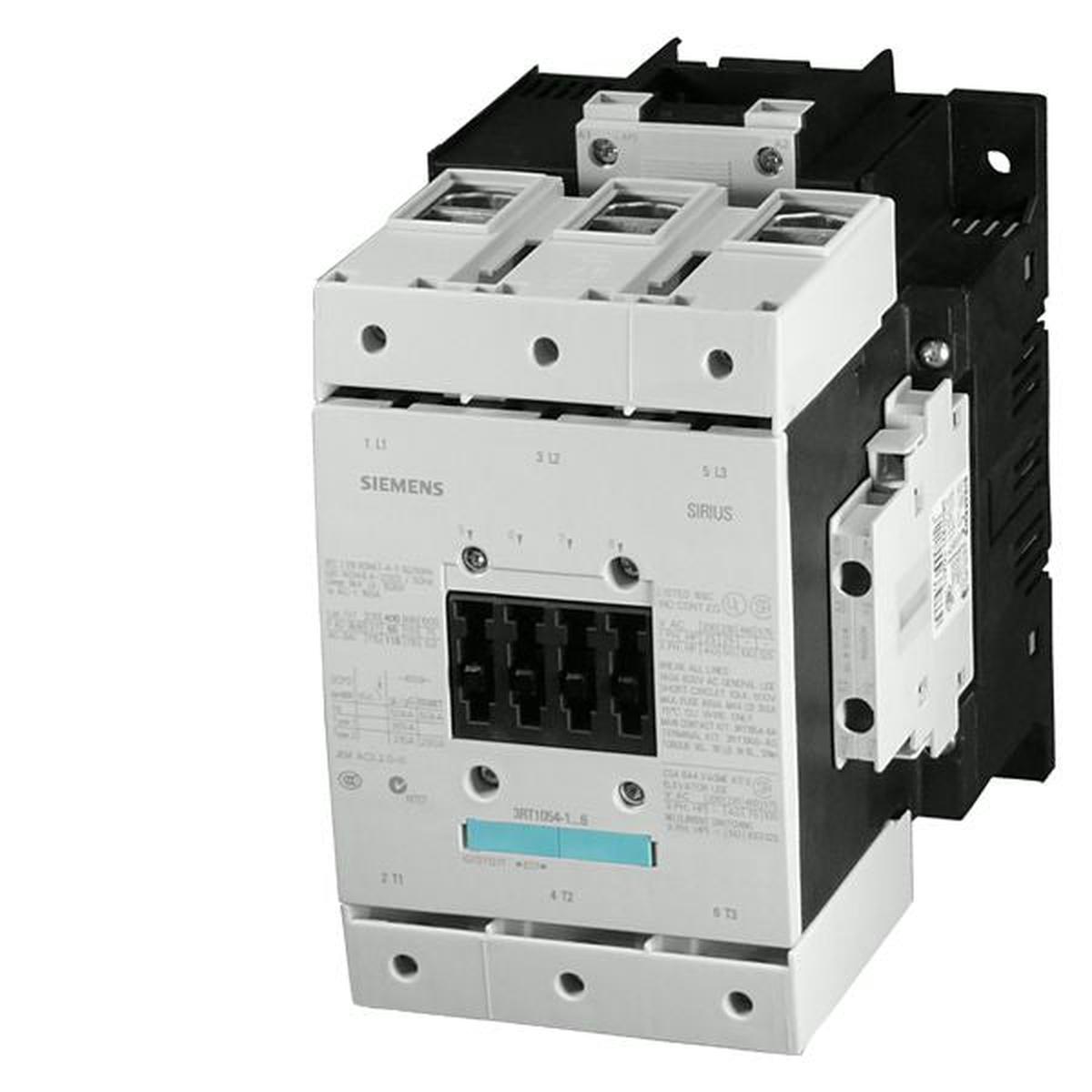 3RT1054-1AV36 – Siemens 115A 3-Pole Power Contactor 600V AC/DC 380V Coil
