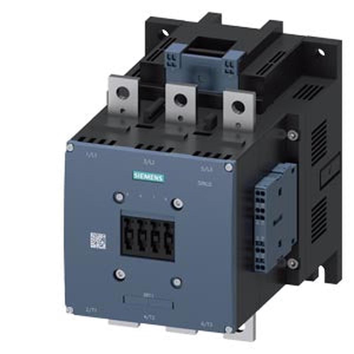 3RT1075-2AP36 – Siemens 400A 3-Pole Power Contactor AC-3 200kW 400V 220-240V DC Control S12 Frame