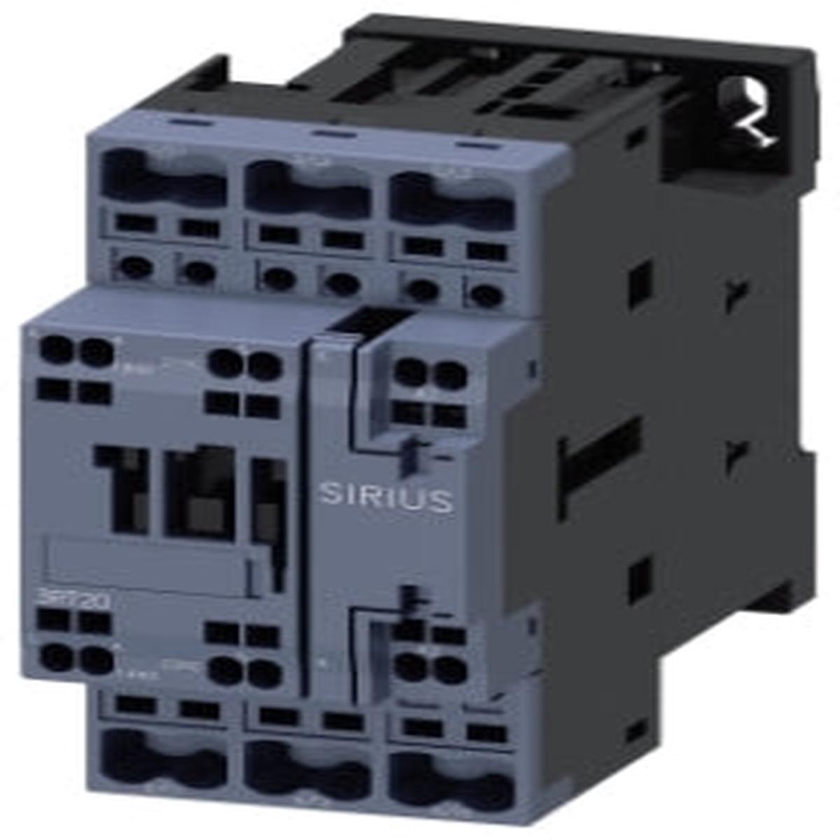 3RT20262AK60 – Siemens 25A 3-Pole 110/120V AC S0 Frame Power Contactor with 1NO+1NC Auxiliary Contacts