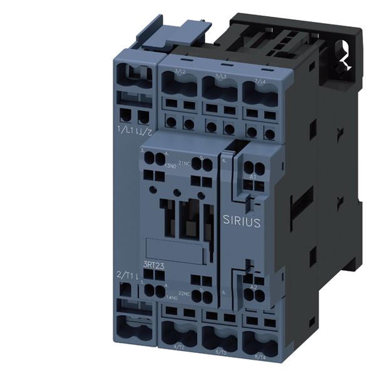 3RT2326-2AL20 – Siemens 40A 4-Pole 230V AC Motor Contactor Size S0 with 1 NO + 1 NC Auxiliary Contacts