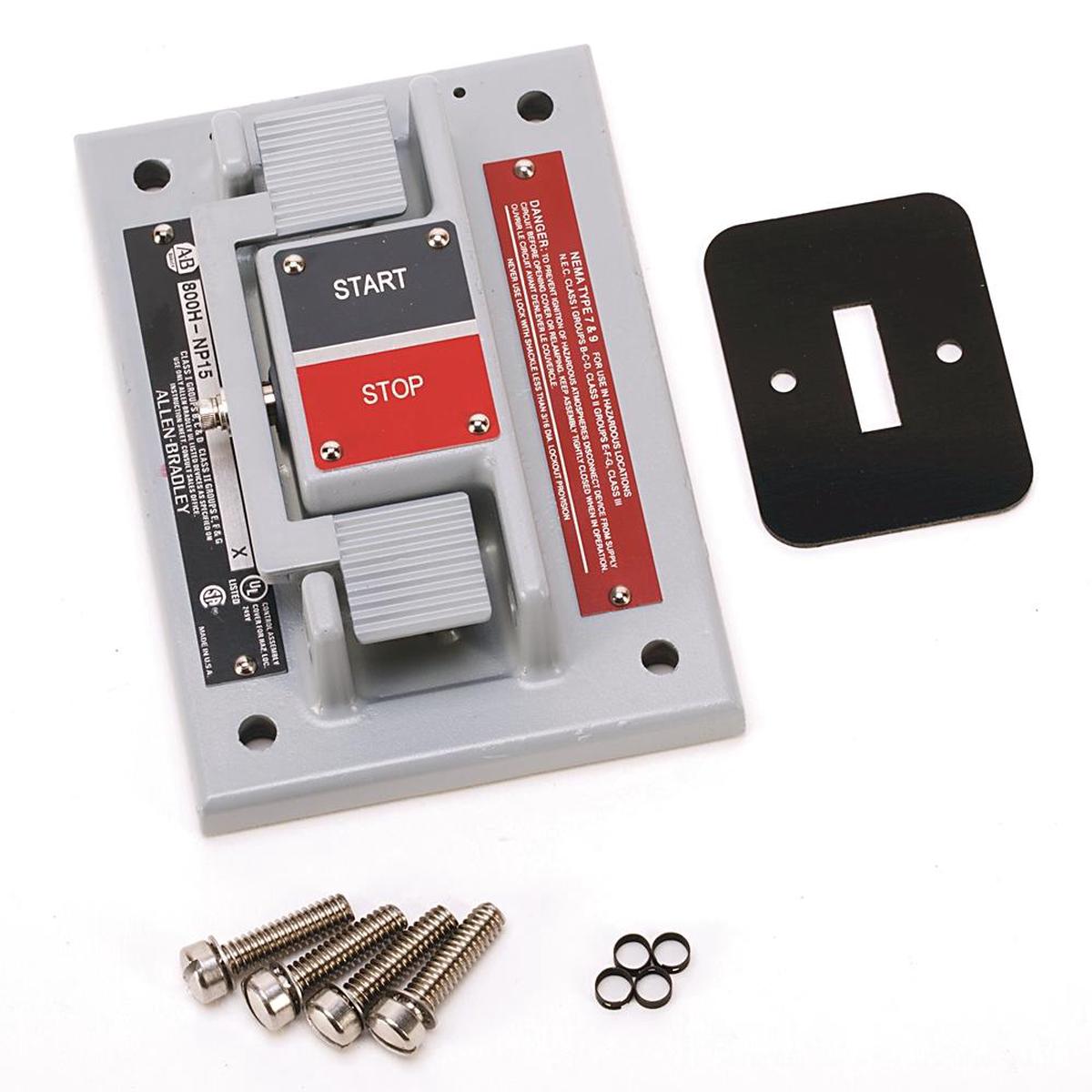 800H-NP15 – Allen-Bradley 800H Series Motor Control Lever Type Enclosure Cover Type 7&9 Class I Div 1