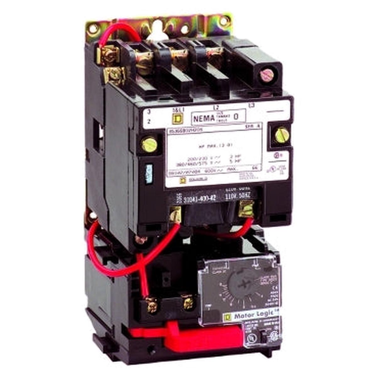 8536SDO1V02H20S – Schneider Electric 600V 3-Phase 45A 3-Pole Motor Starter, NEMA Size 2, Open Enclosure