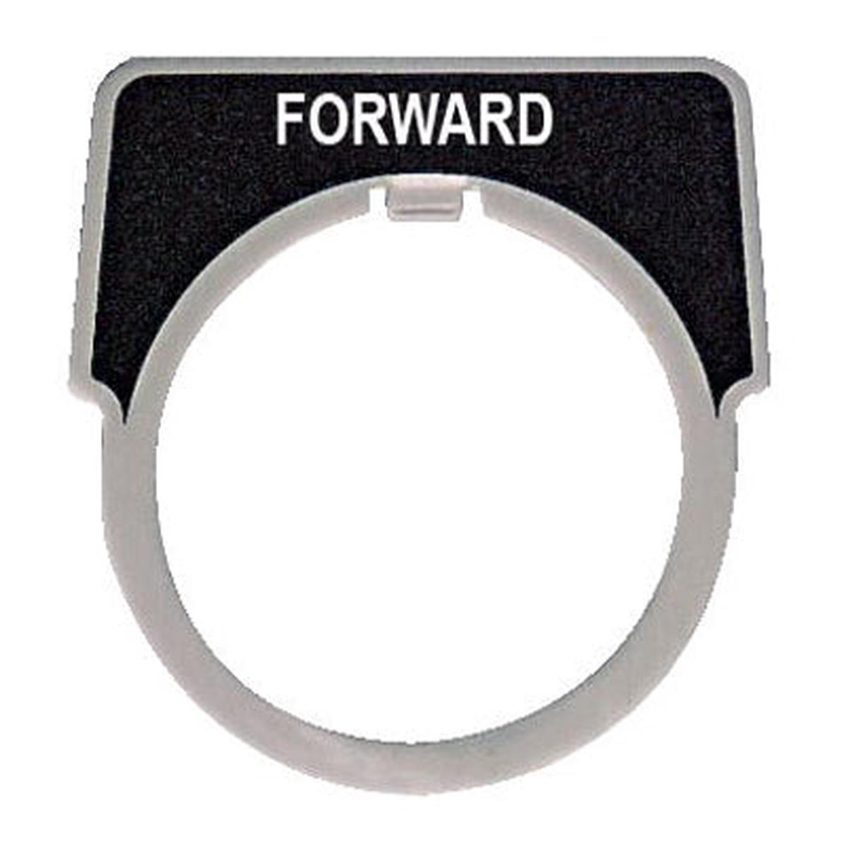9001KN206 – Square D 30mm Forward Legend Plate for Motor Control Pushbutton