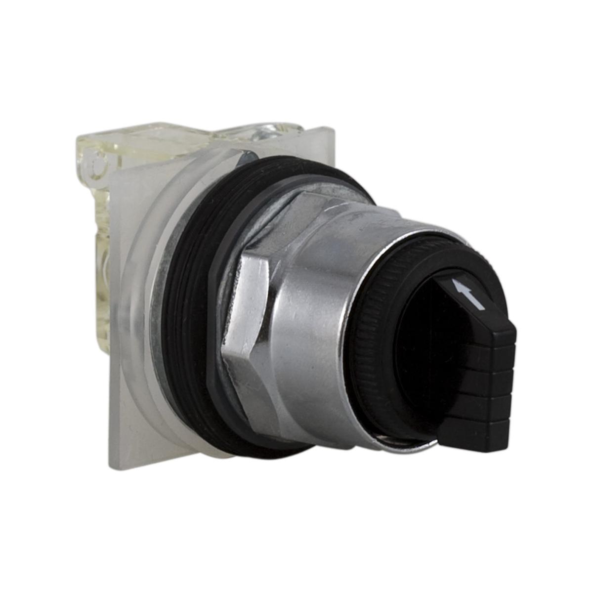 9001KS43BH1 – Square D Harmony 9001K Selector Switch 600VAC 10A 30mm