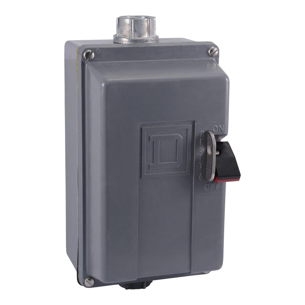 9991MW1 – Square D NEMA 4X Corrosion-Resistant Manual Starter Enclosure, Motor Control