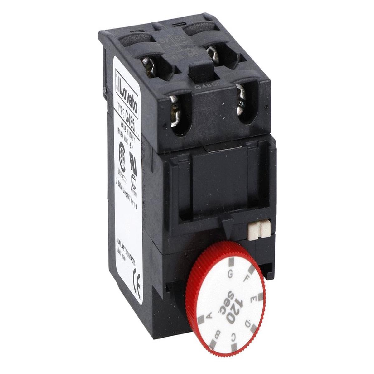 Lovato Delayed Auxiliary Contact for BF Series contactors – 11G48515