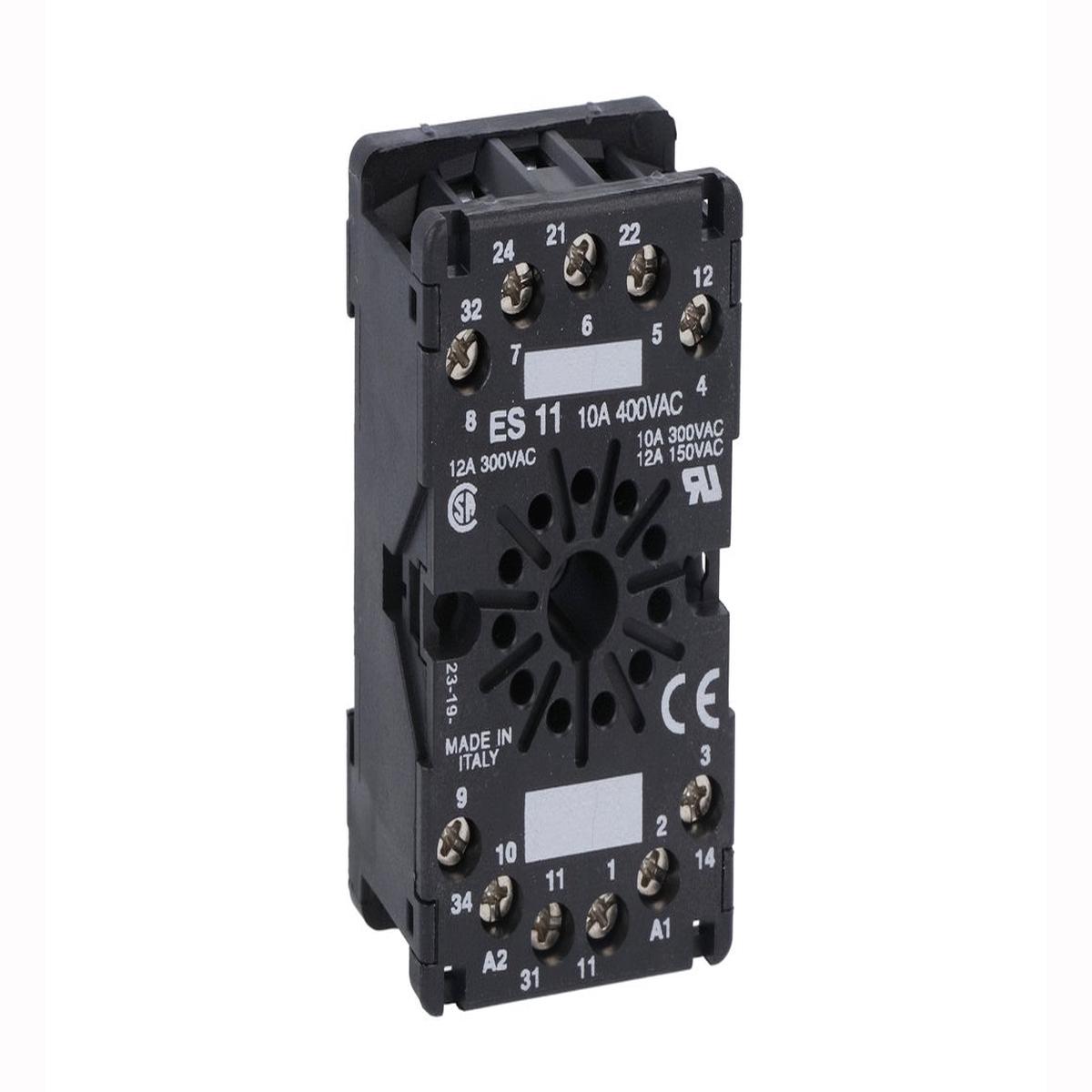 Lovato Electric: 8-pin socket for screw fixing or mounting – 31S8