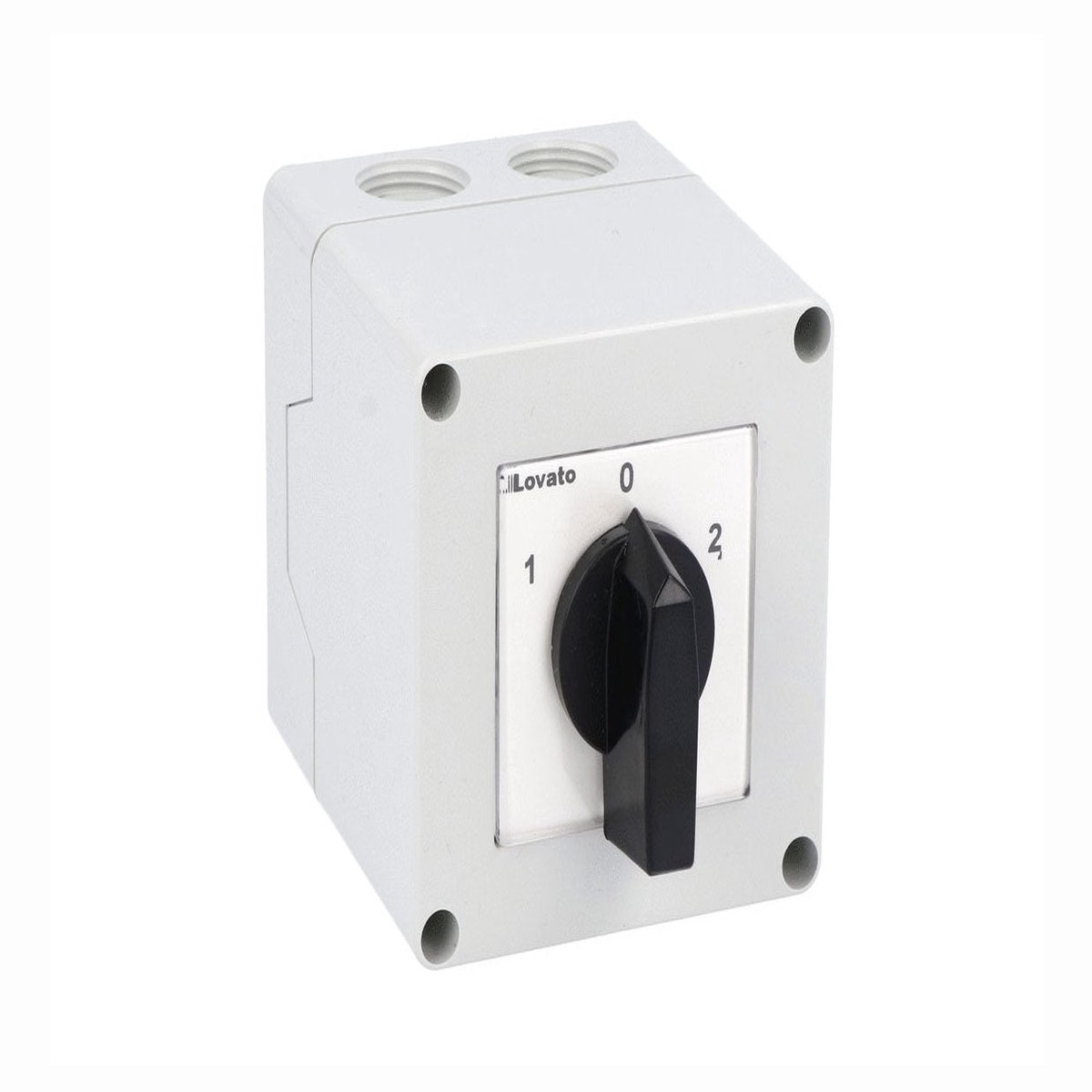 Lovato Electric: Enclosed rotary cam switch 7GN series, changeover switch 3 poles 25A – 7GN2553P