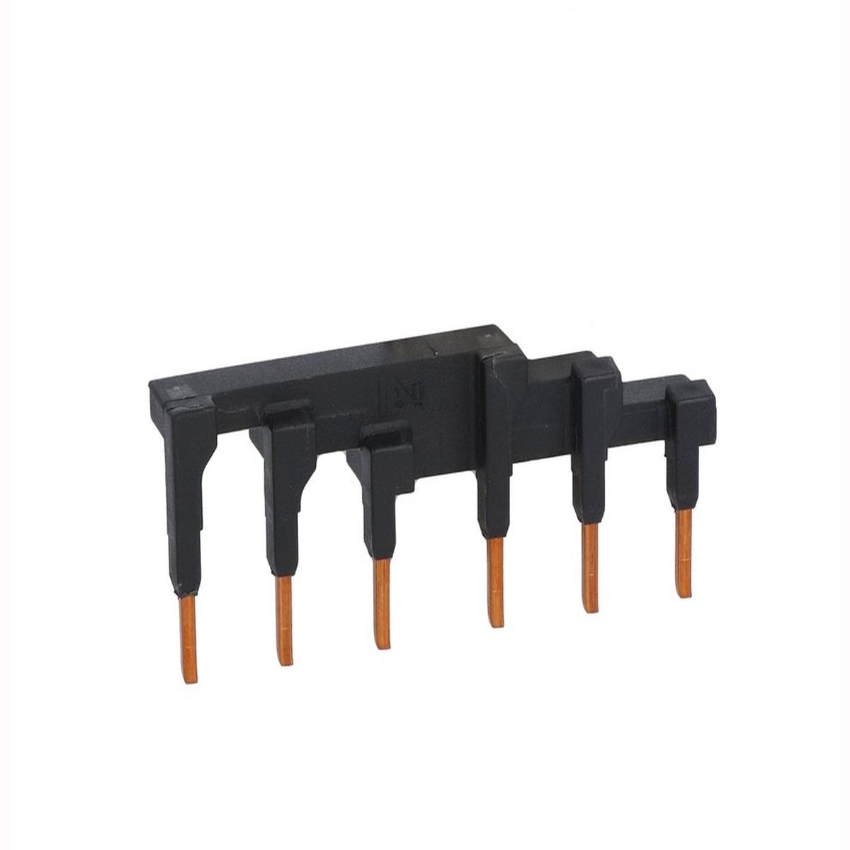 Lovato Three-phase connection busbar 45mm, for 2 breakers – 11SMX9032