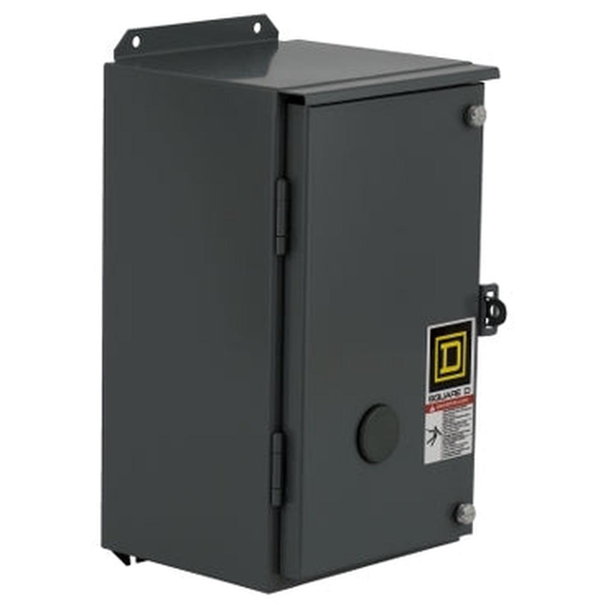 8903LA60V04 – Square D 30A 600V 3-Phase 6-Pole Electrically Held Lighting Contactor