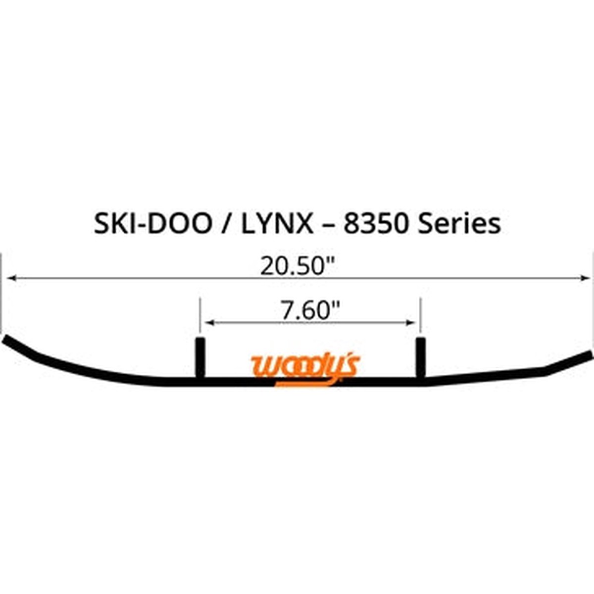 CARBIDE RUNNER 4 inchX60D EXTENDER TRAIL III