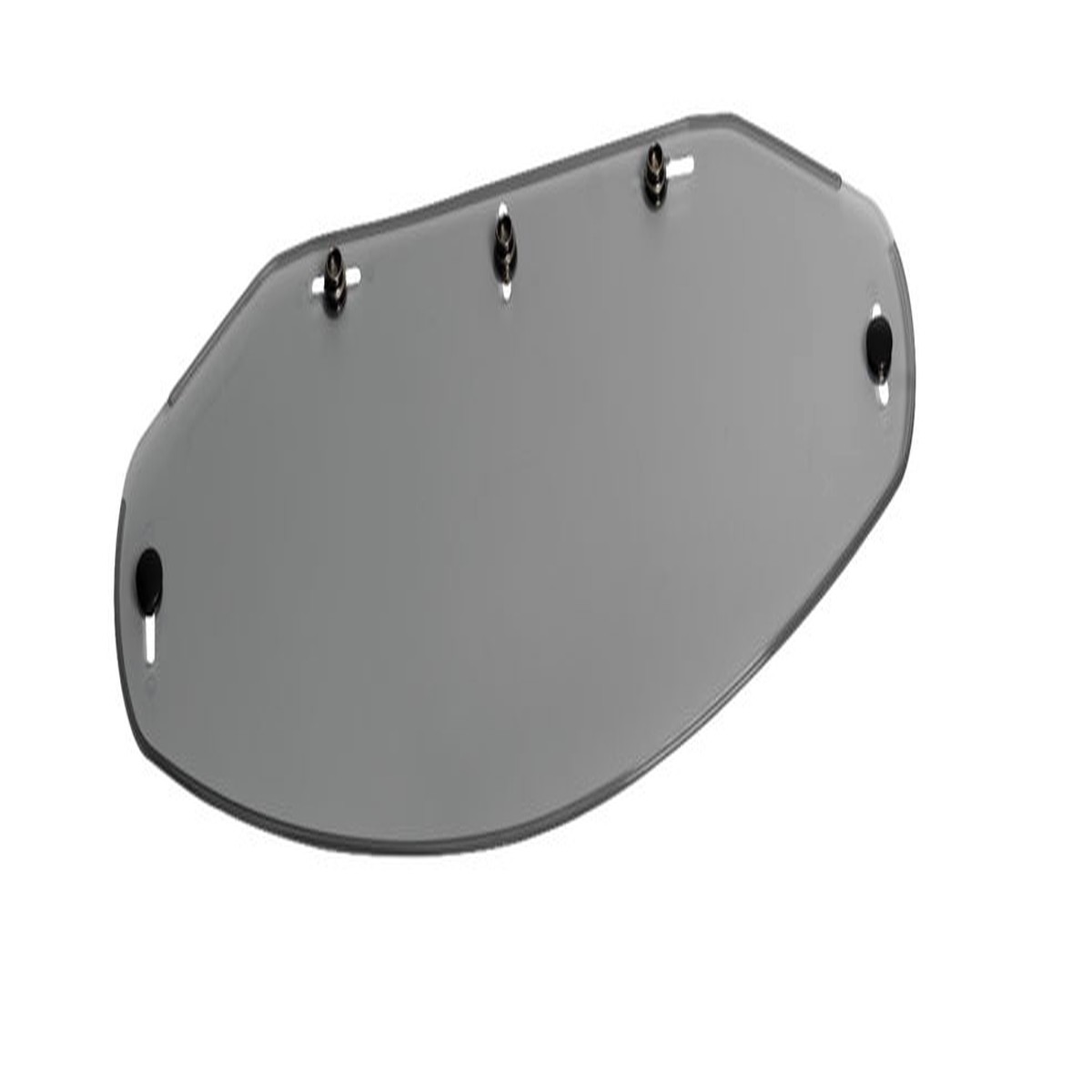Echo Five-Snap Flat Shields – Smoked – 02-501