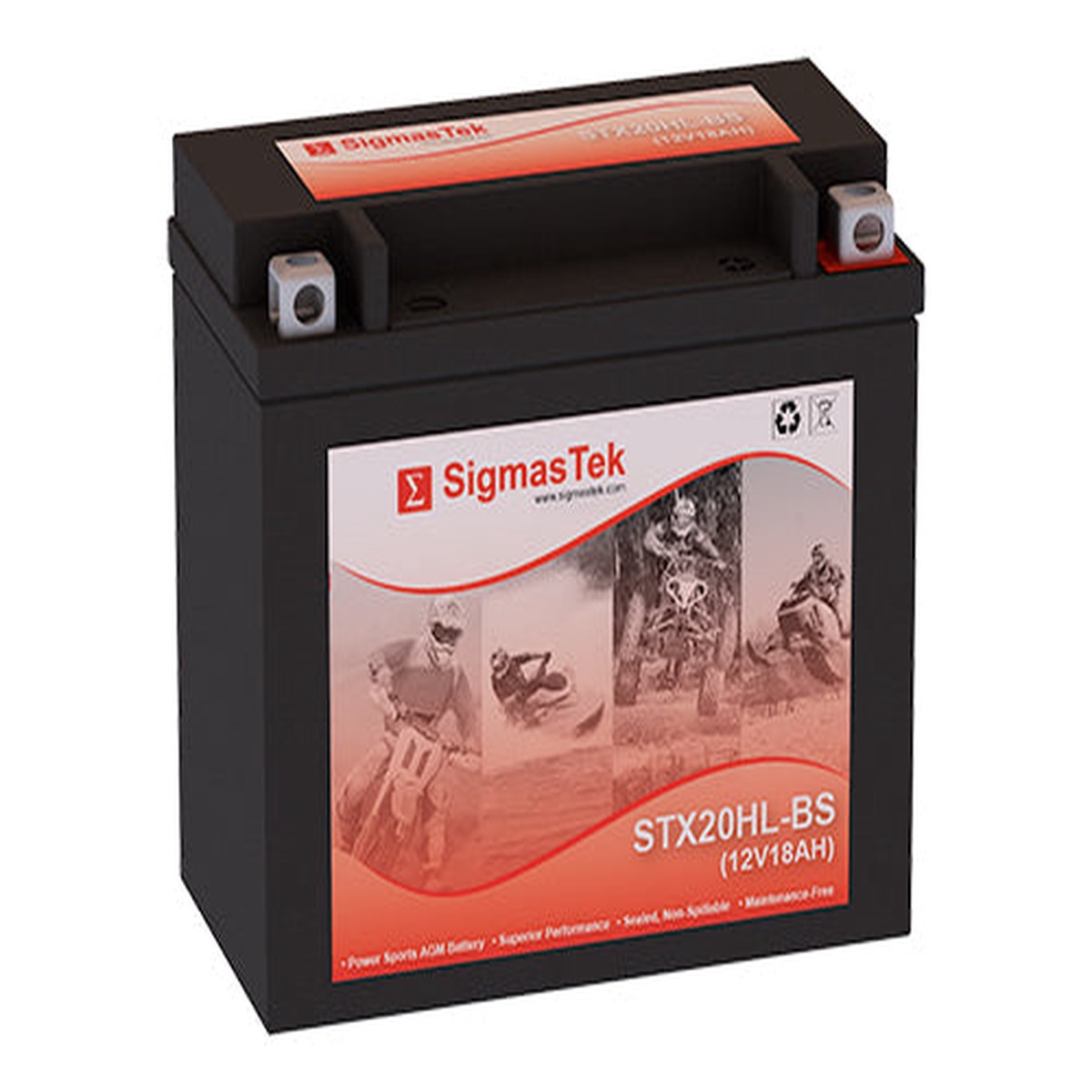 Power Source WPX20L-BS Compatible Replacement Battery