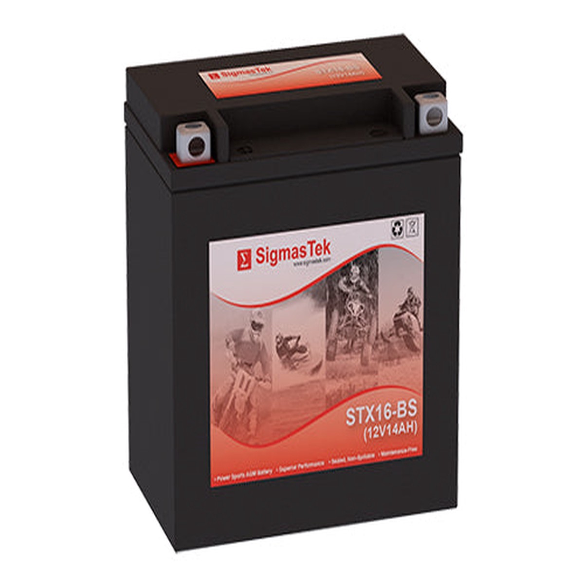 PowerStar PS16-BS High Performance Replacement Battery