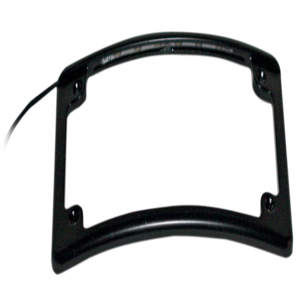 Custom Dynamics Led License Plate Frame – Black – LPF-RAD-B-LP