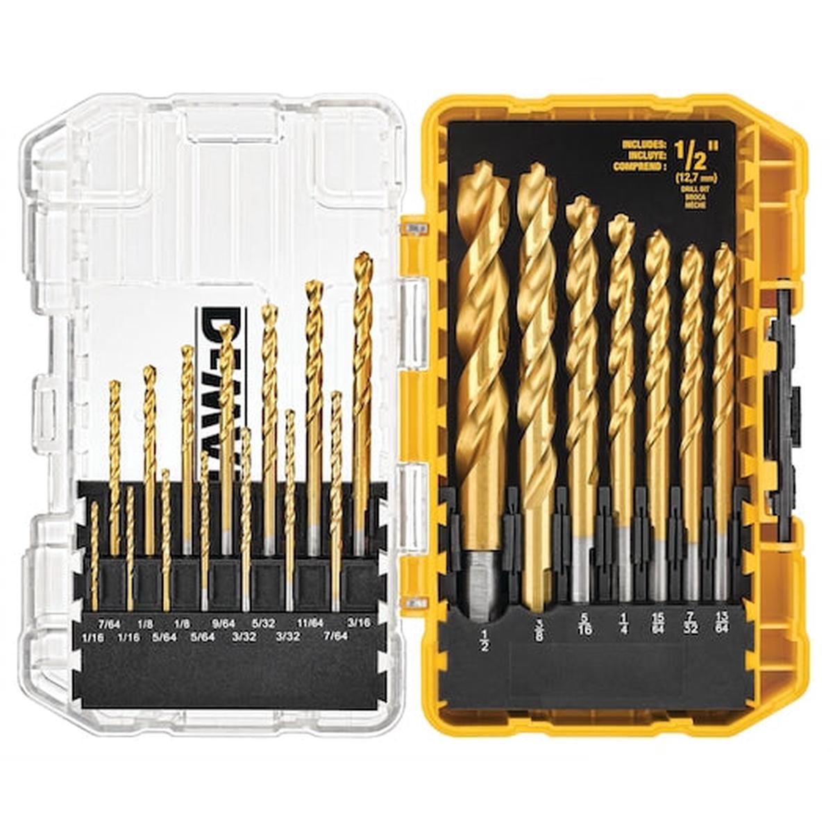 IMPACT READY Titanium Drill Bit Sets with ToughCase System