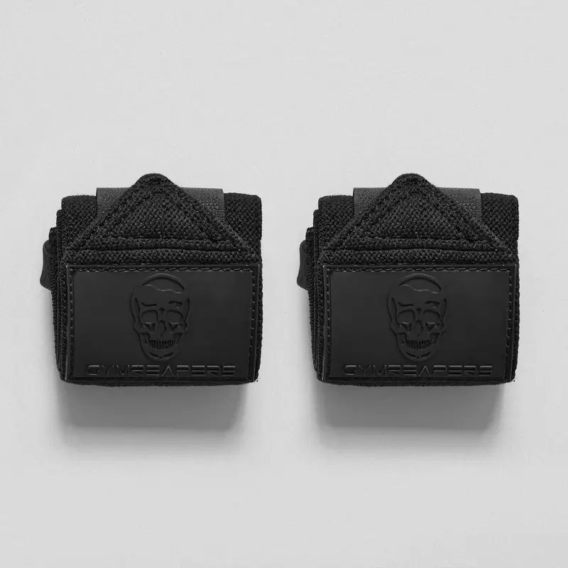 18″ Wrist Wraps – Black/Rubber