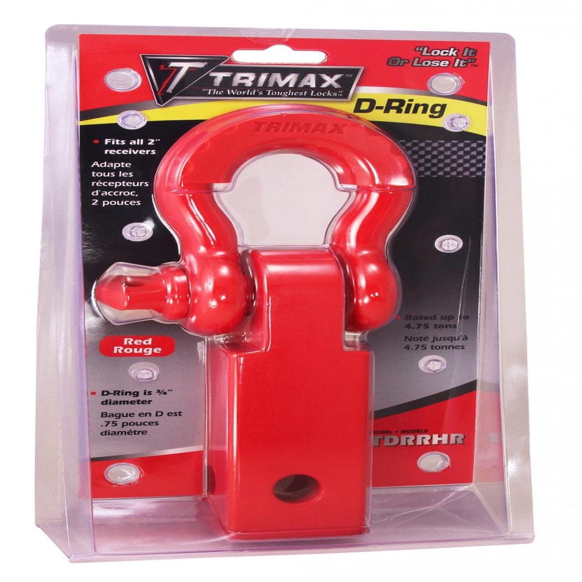 D-Ring Receiver Hitch – RED