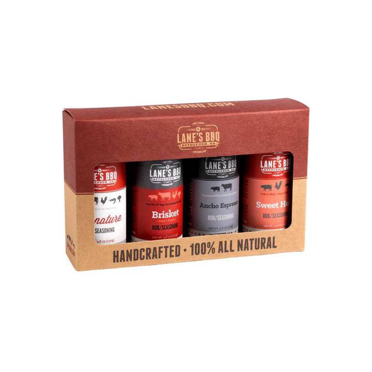 Lane’s BBQ 4 Rub Original – Gift Set