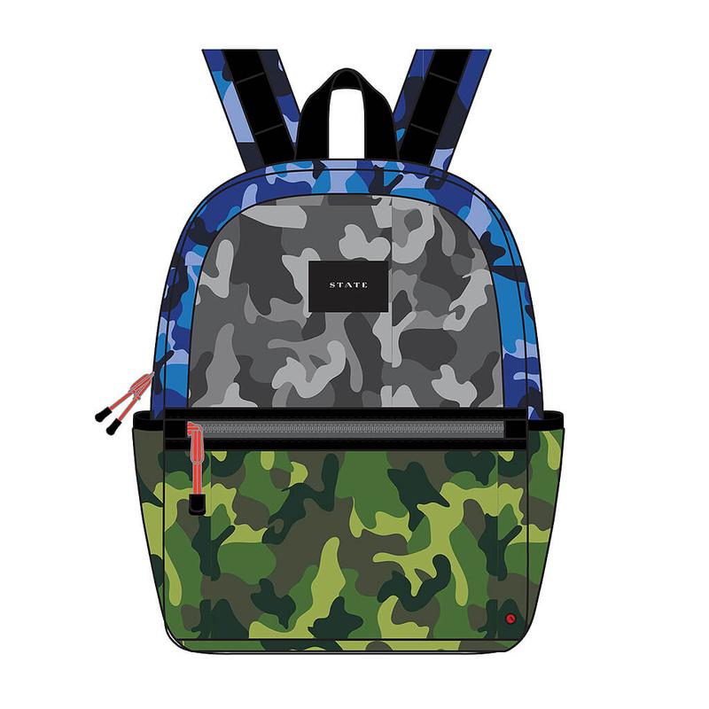 Kane Double Pocket Backpack Camo