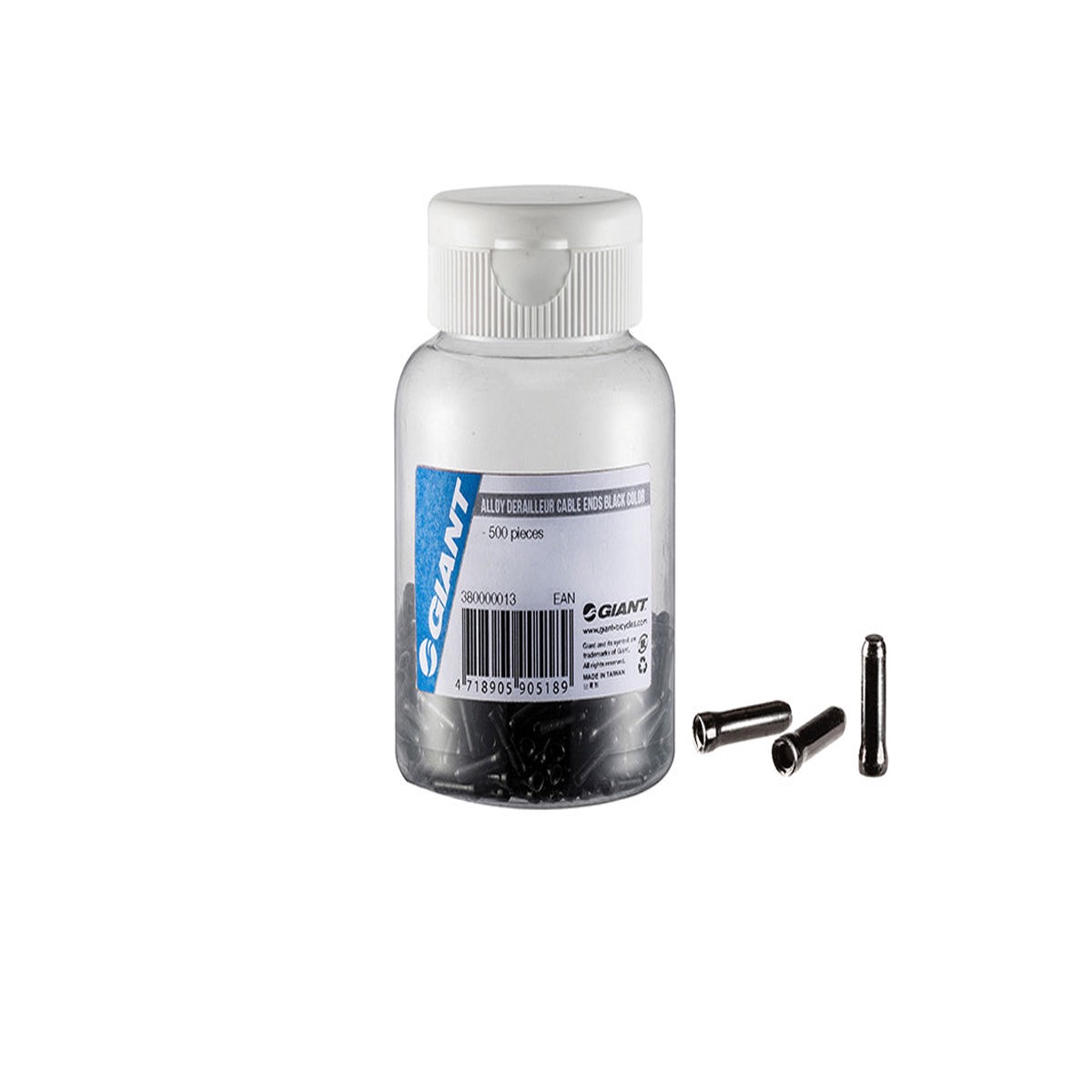 Alloy Derailleur Cable Ends UniversalBlack