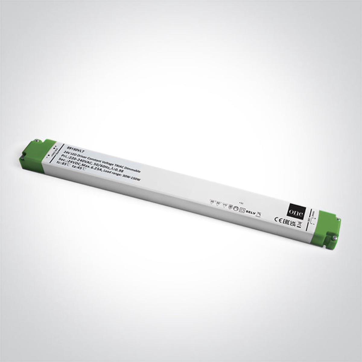 DRIVER 24V DC 30-150W INPUT 230V DIMMABLE One Light 89150VLT