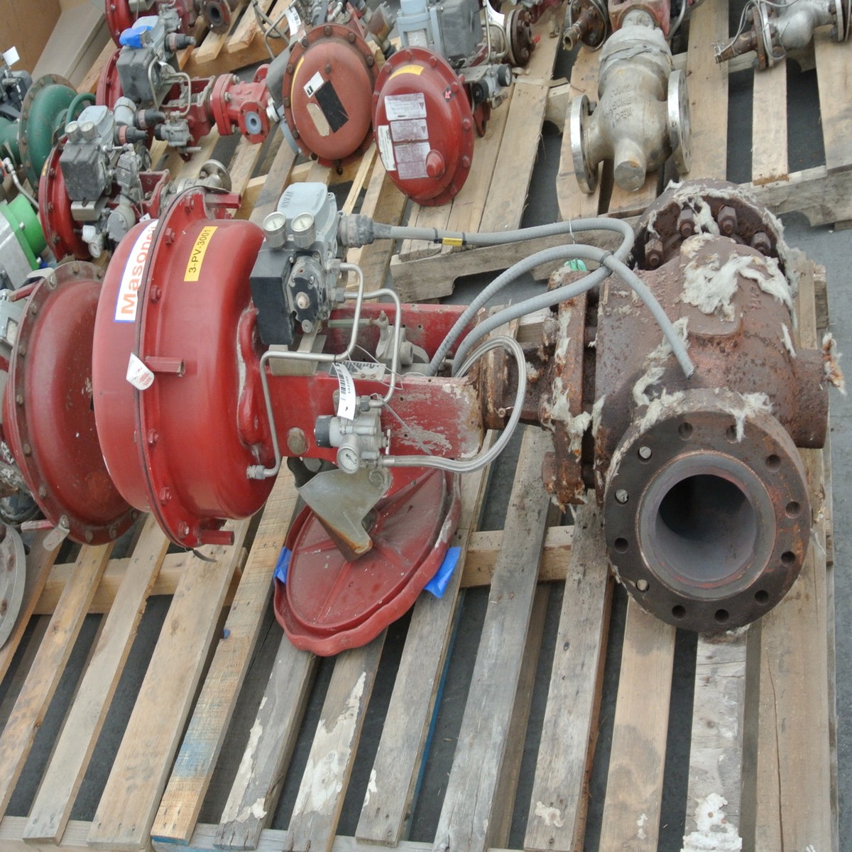 6″ Class 300 Control Valve w/ Actuator 88-41435
