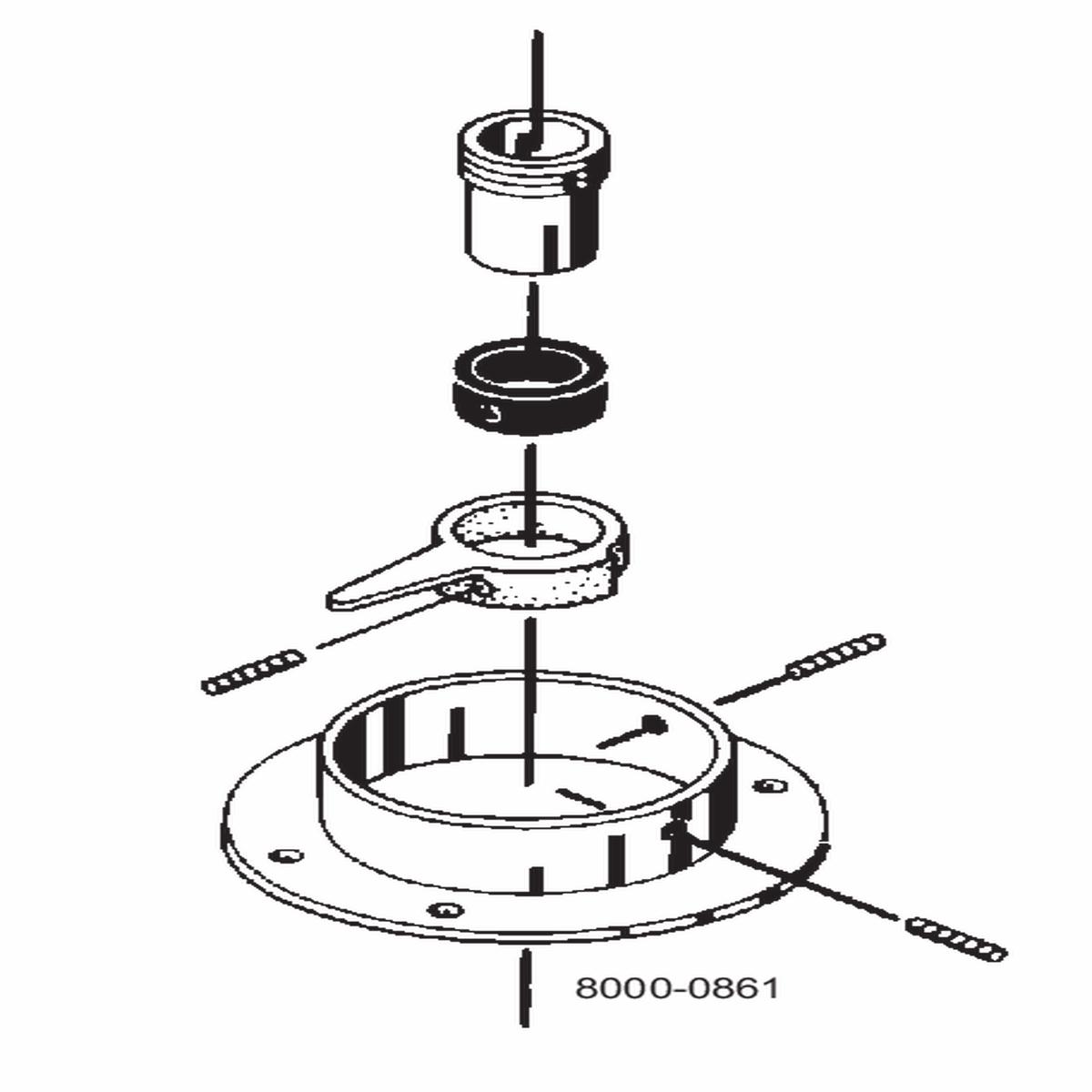 BRACKET SET 38A/25 F. INDICATI