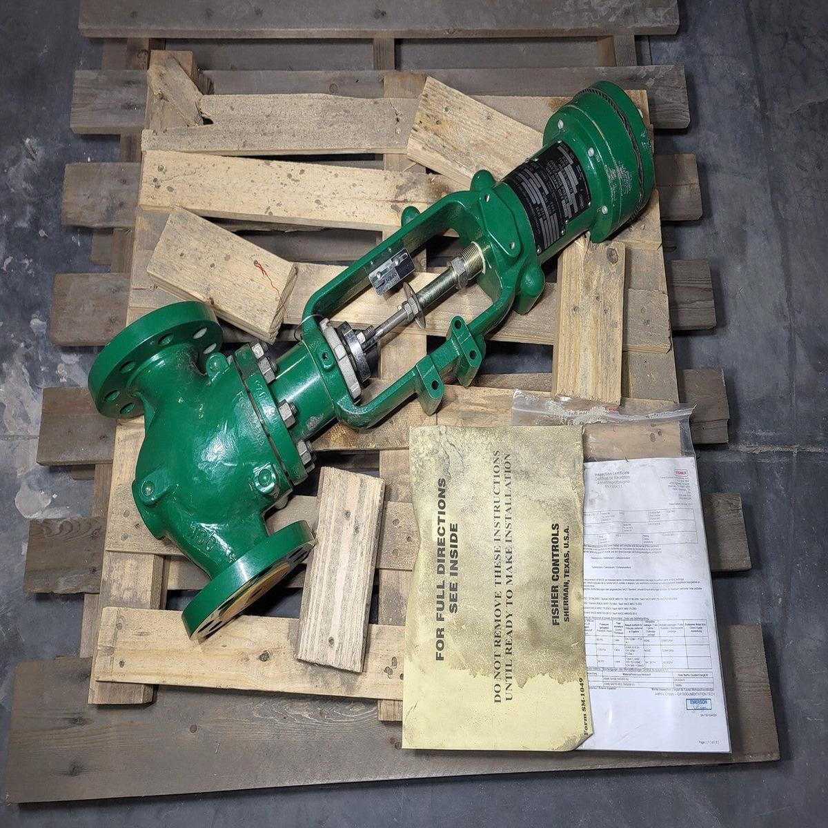 2″ Class 300 Globe Valve w/ Actuator Type 655
