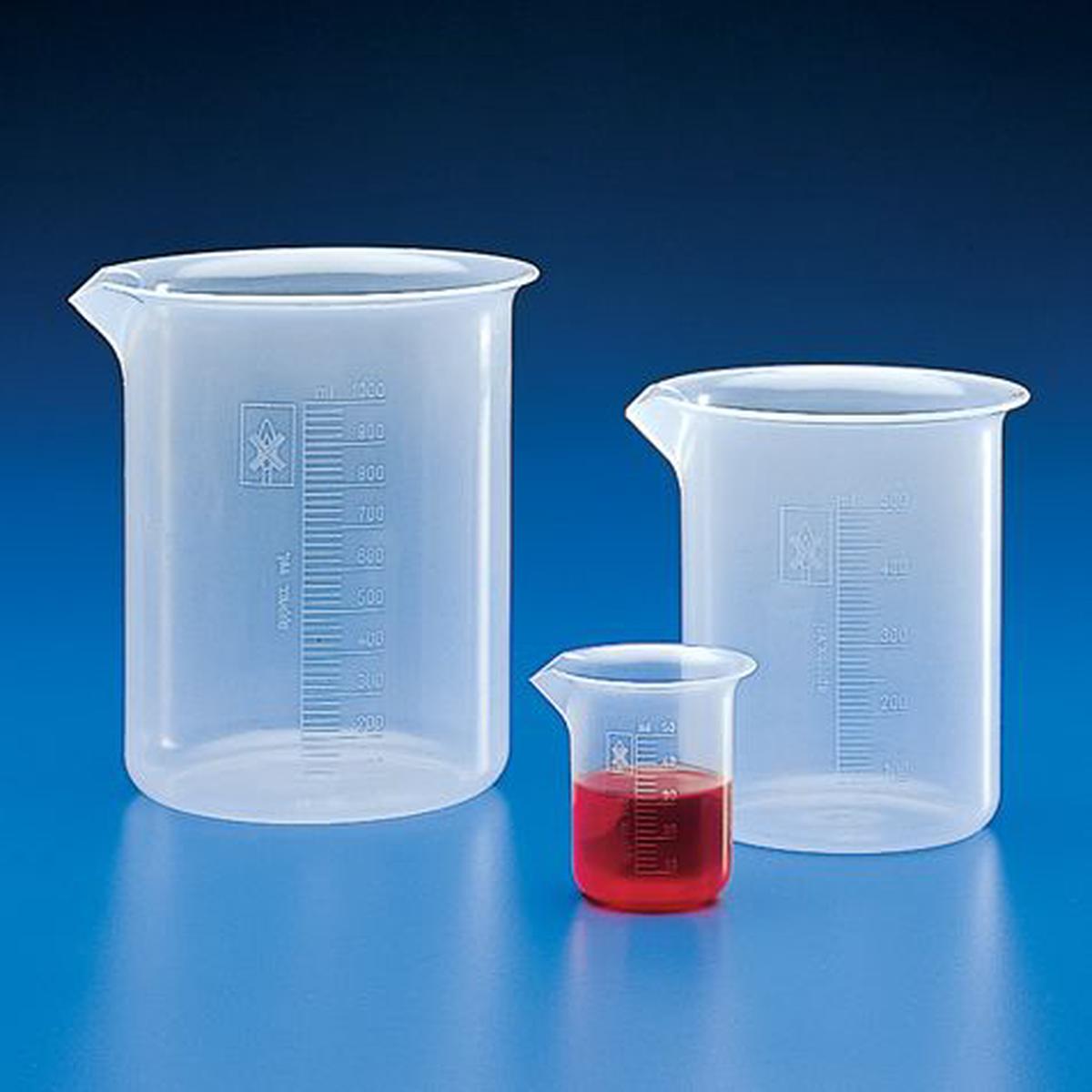 601808 | Beaker, PP, Molded Graduations, 1000mL