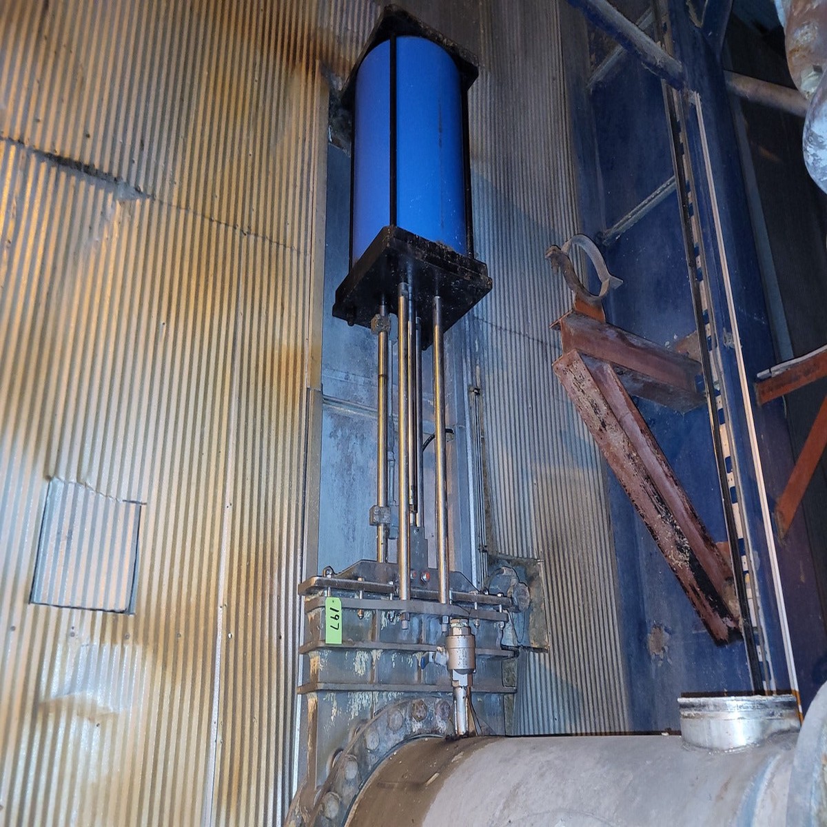 28″ Pneumatic Knife Valve